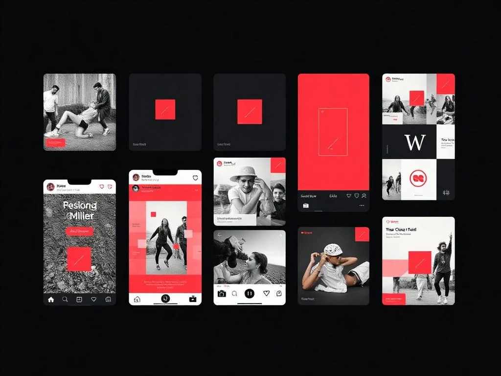 Instagram feed prikaz