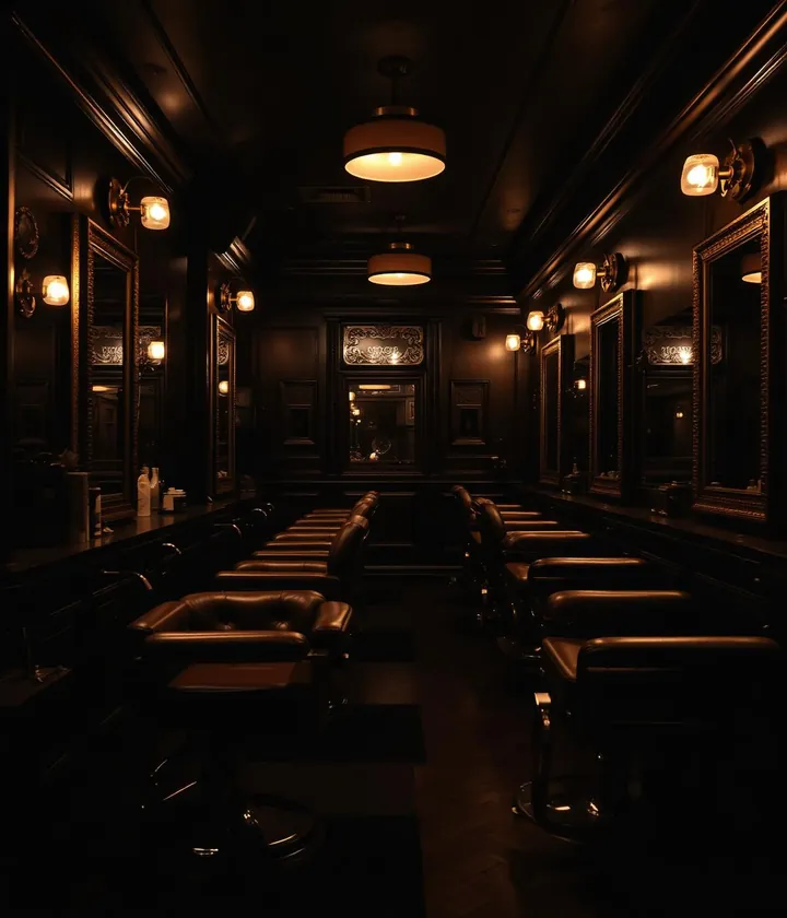 Atmosfera u salonu Kingsman Barber
